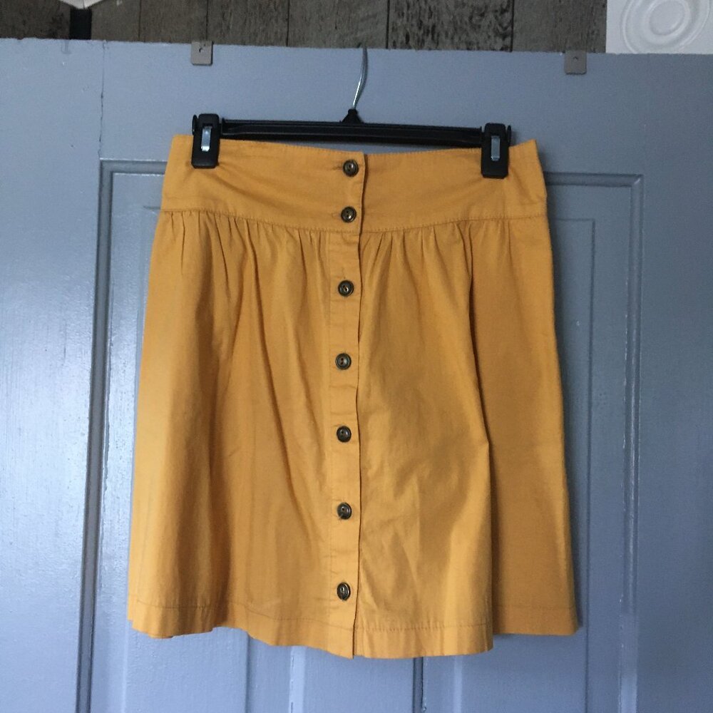 Cotton Mini Skirt | Small